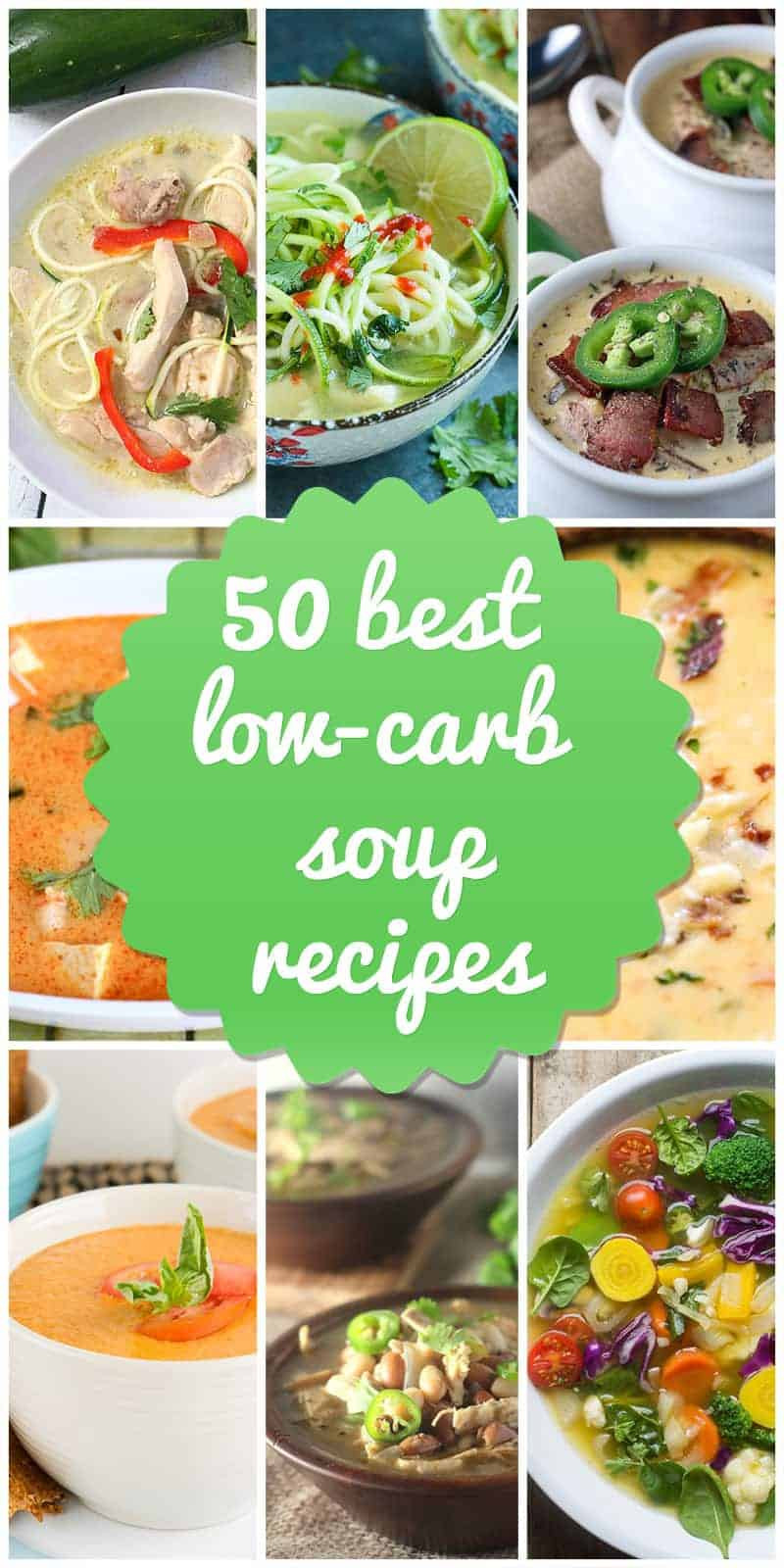 Low Carb Low Fat Soup Recipes
 50 Best Low Carb Soup Recipes for 2018