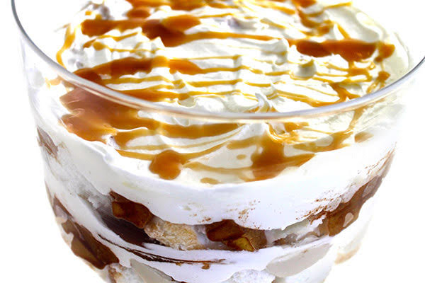 Low Fat Apple Desserts
 Skinny Caramel Apple Pie Trifle with Weight Watchers