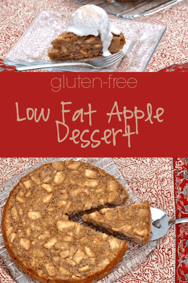 Low Fat Apple Desserts
 Gluten Free Apple Dessert so moist & normal with