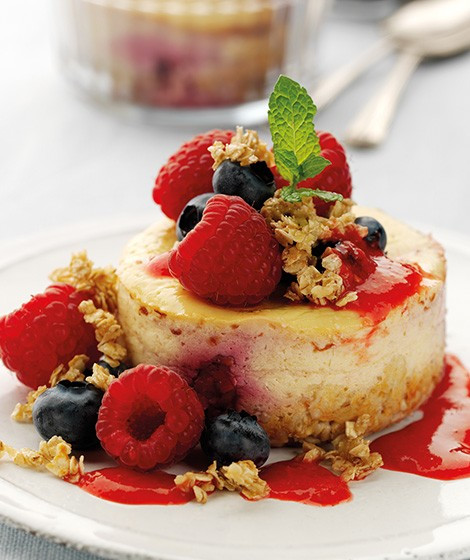 Low Fat Cheesecake Recipes
 Low Fat Vanilla & Raspberry Cheesecake Recipe