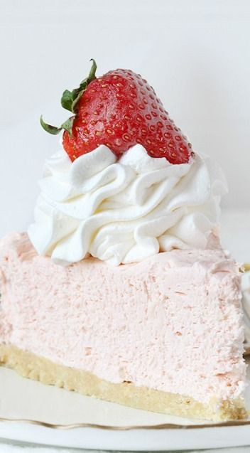 Low Fat Cheesecake Recipes
 Low Fat Strawberry No Bake Cheesecake Recipe — Dishmaps