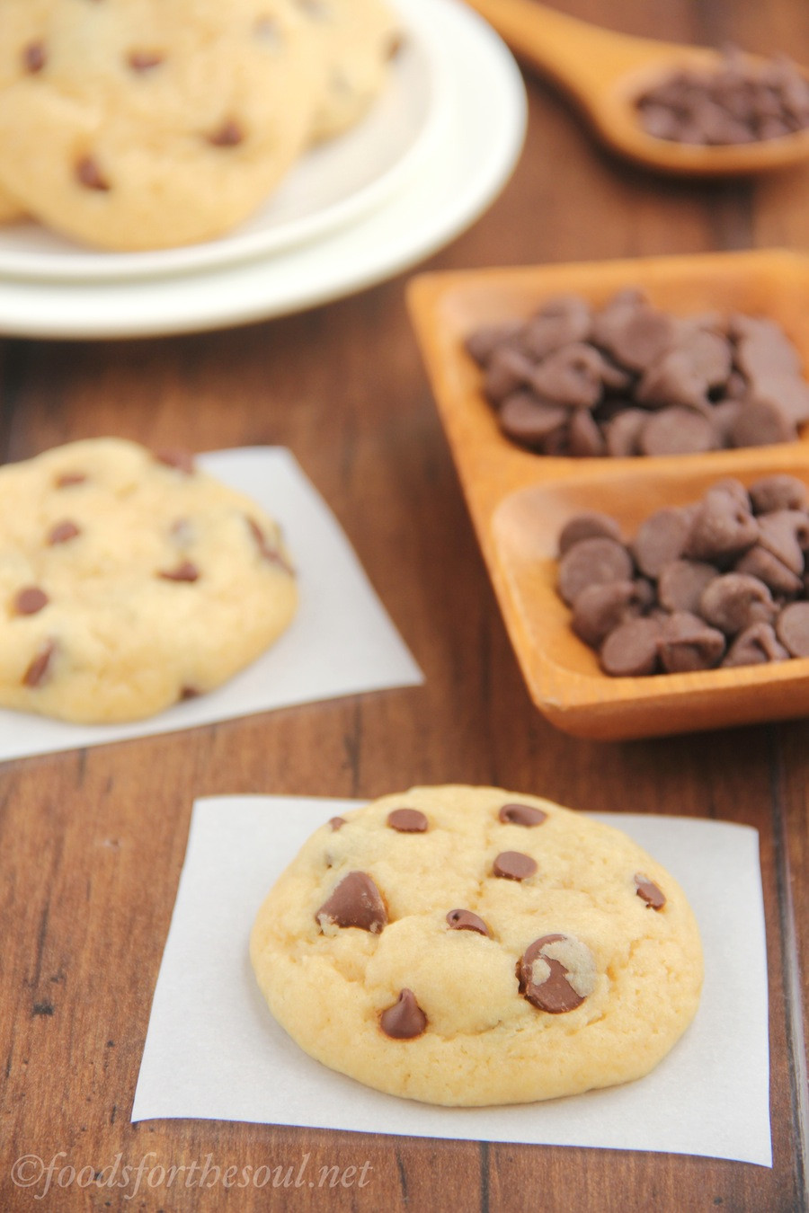 Low Fat Chocolate Chip Cookies Recipe
 The Ultimate Healthy Soft & Chewy Chocolate Chip Cookies