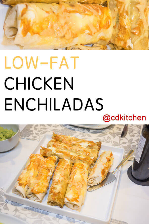 Low Fat Enchiladas
 Low Fat Chicken Enchiladas Recipe