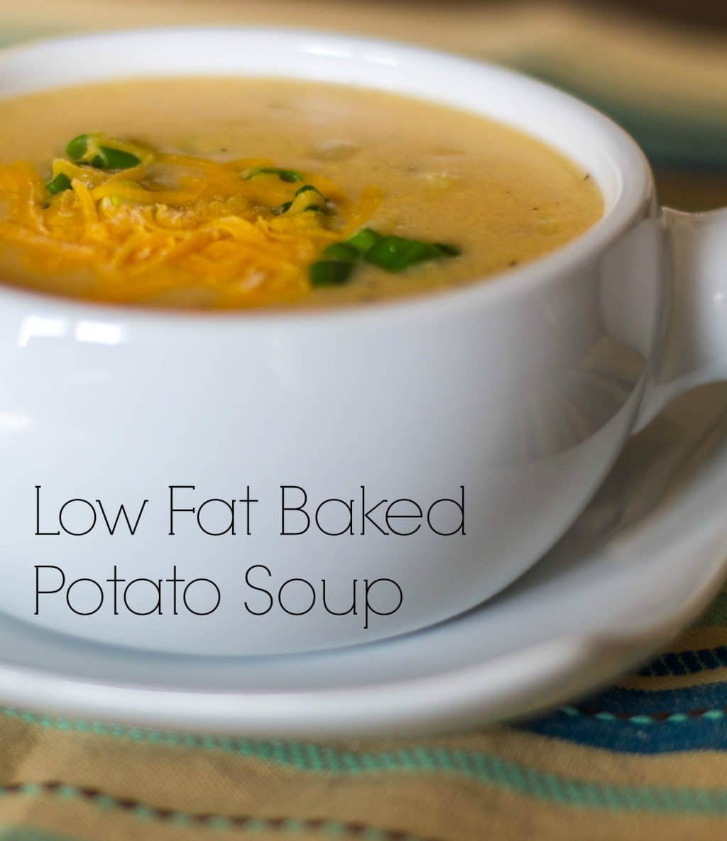 Low Fat Soup Recipes
 Baked Potato Soup Low Fat Carrie’s Experimental Kitchen