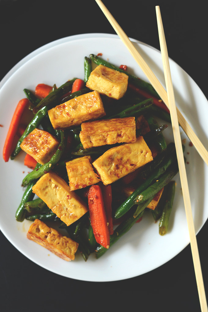 Low Fat Tofu Recipes
 Veggie Tofu Stir Fry