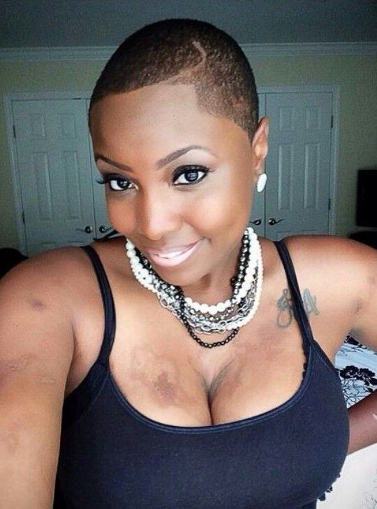 Low Haircuts For Black Females
 417 best females rocking Bal s and Twa haircut images