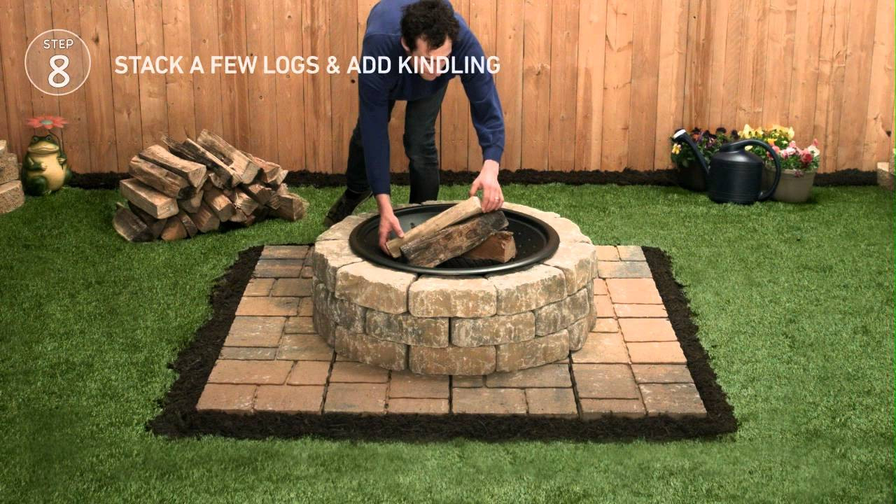 Lowes Diy Firepit
 Lowe s Firepit Tap Thru How To