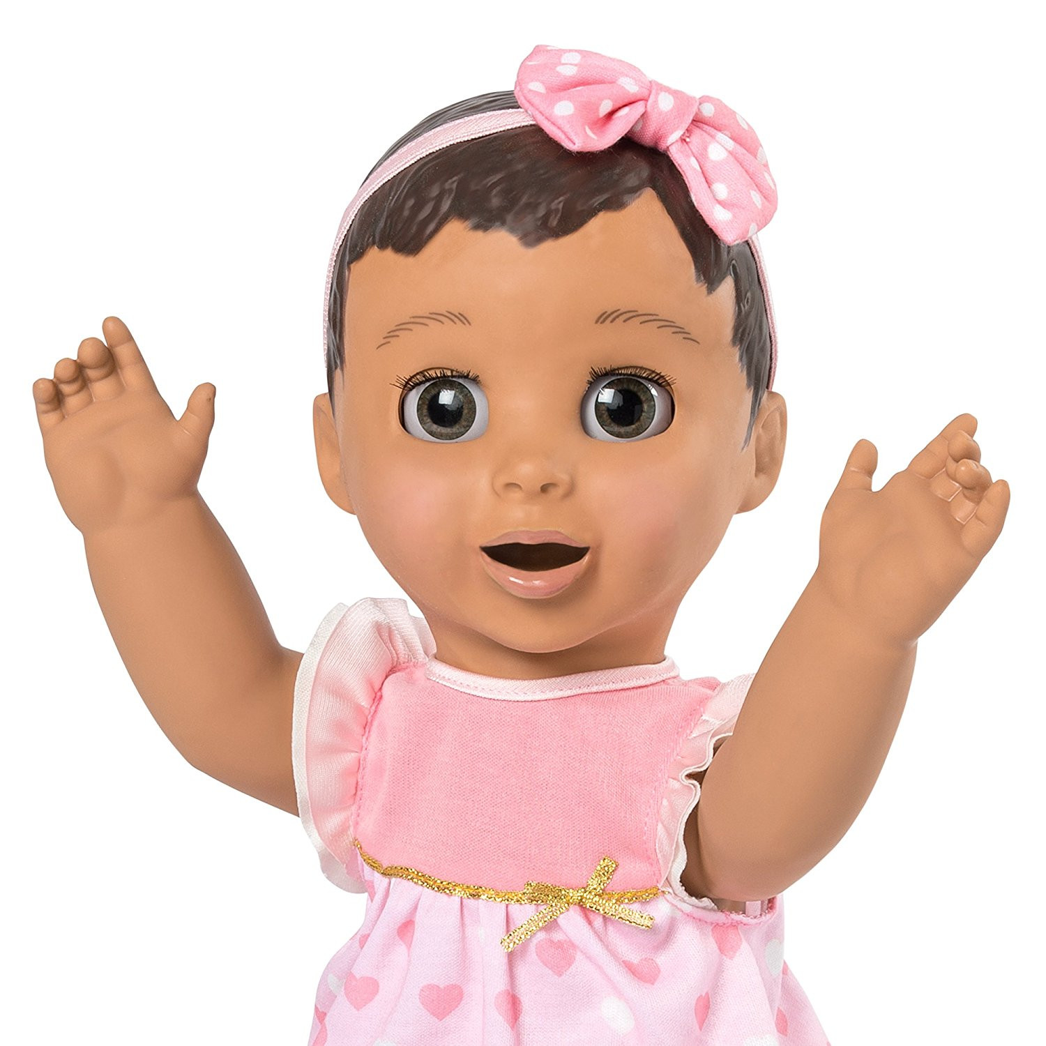 Luvabella Responsive Baby Doll - Brunette Hair
 Luvabella Doll – Brunette Hair – Responsive Baby Doll with