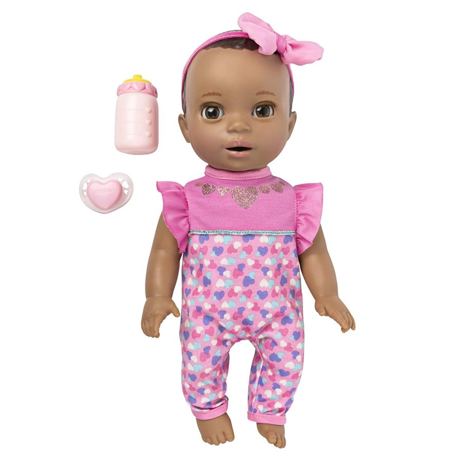 Luvabella Responsive Baby Doll - Brunette Hair
 Luvabella Newborn Dark Brown Hair Responsive Baby Doll