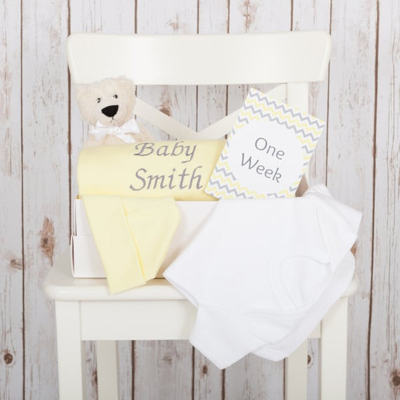 Luxury Personalized Baby Gifts
 Items similar to Baby Shower Gift Set