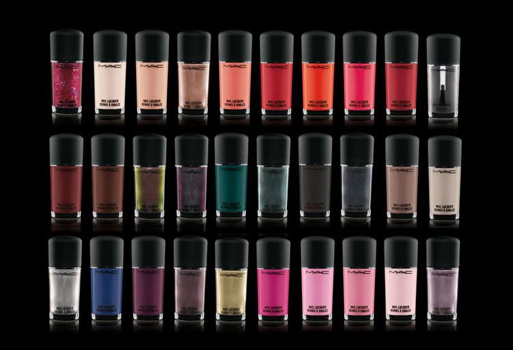 Mac Nail Colors
 MAC Cosmetics Launches 65 Permanent Nail Shades