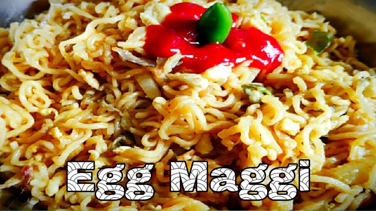 Maggi Noodles Recipe
 Egg Maggi Noodles Recipe