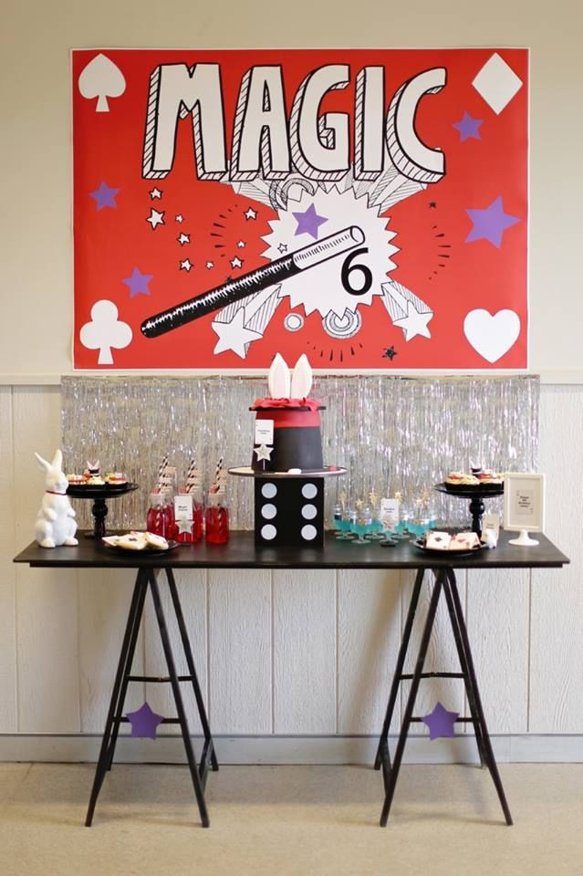 Magic Show Birthday Party
 29 best images about Magic party theme on Pinterest