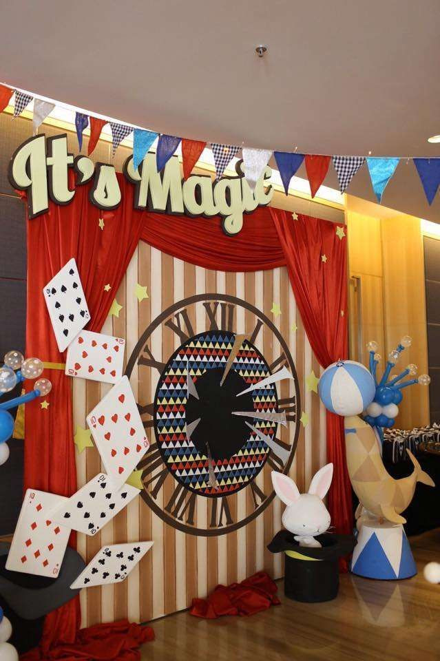 Magic Show Birthday Party
 Maxwell s Birthday Party Magic Theme Dreamflavours