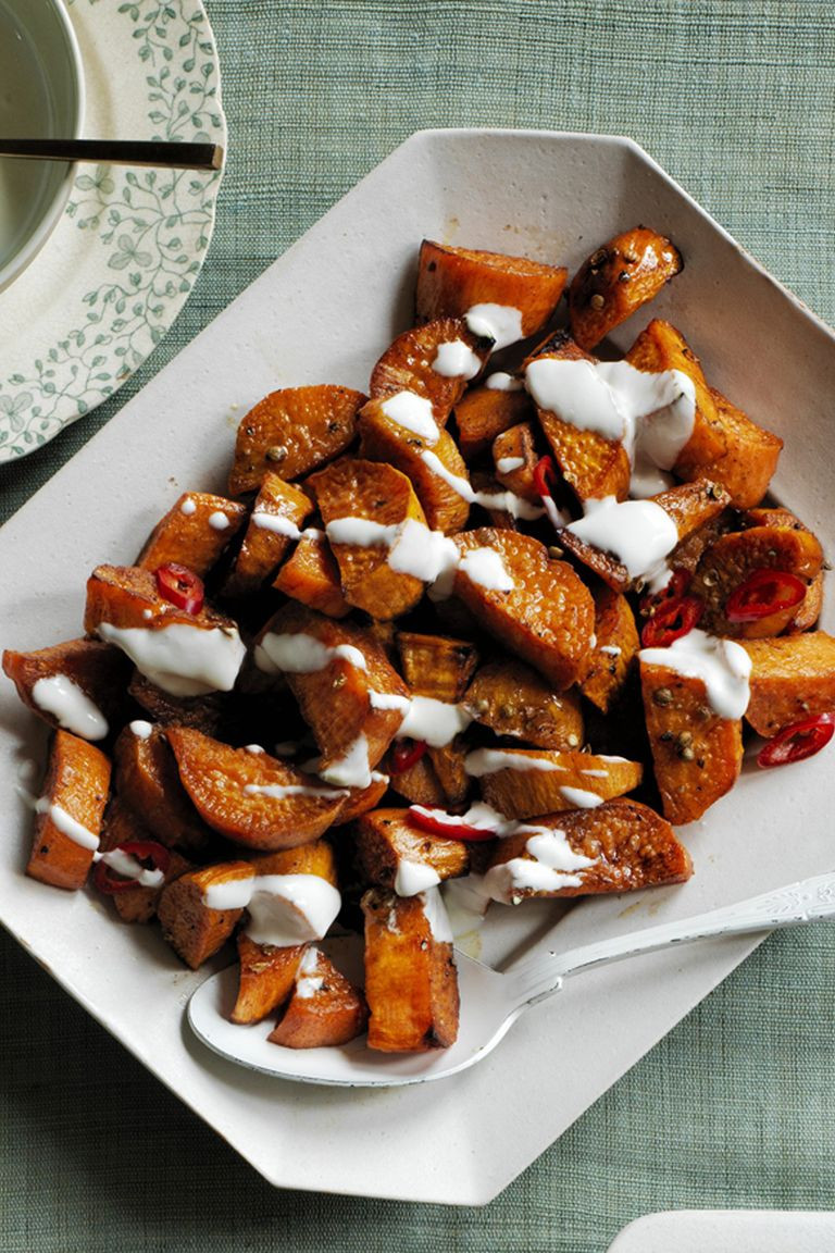 Make Ahead Roasted Sweet Potatoes
 42 Make Ahead Thanksgiving Side Dishes Easy Recipes for