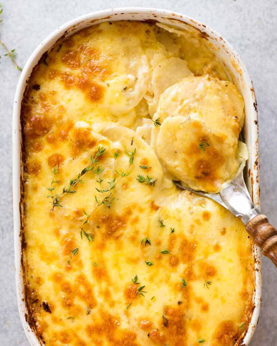 Make Ahead Scalloped Potatoes Au Gratin
 Potatoes au Gratin Dauphinoise – The Cookbook Network