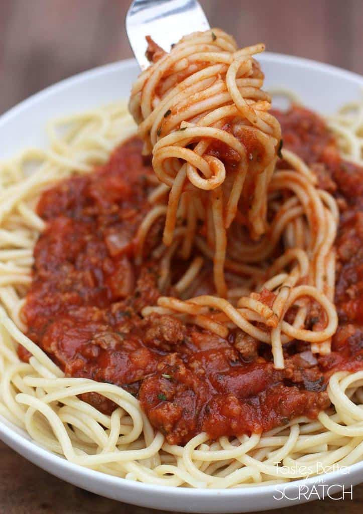 Make Spaghetti Sauce
 Homemade Spaghetti Sauce