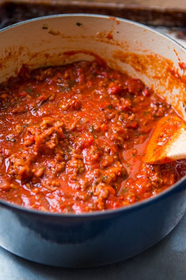 Make Spaghetti Sauce
 Favorite Homemade Spaghetti Sauce Oh Sweet Basil