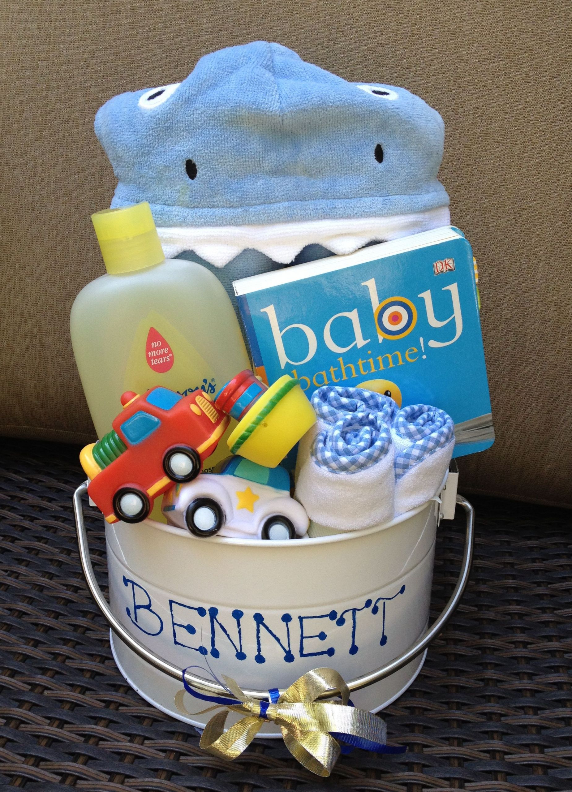 Male Baby Shower Gifts
 Baby Bath Bucket Perfect for baby shower ts for boy or