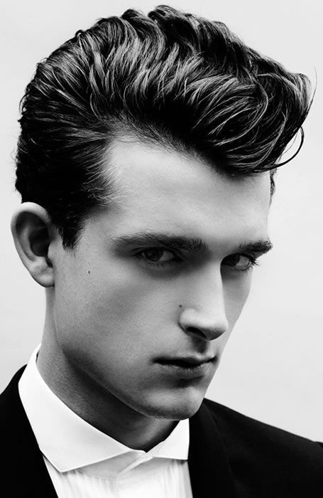 Male Pompadour Hairstyle
 Pin on Hair
