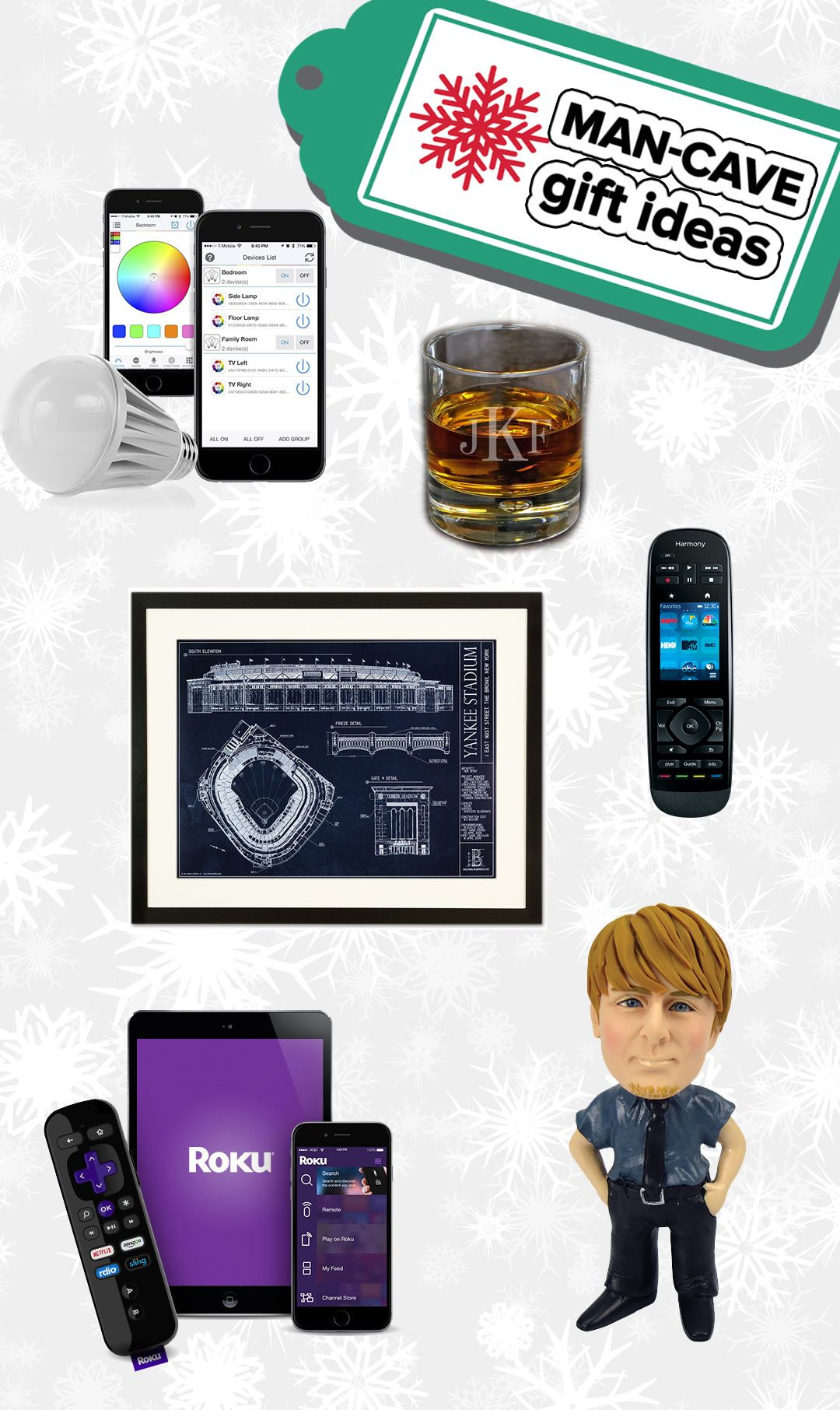 Man Cave Christmas Gifts
 6 t ideas for men for the ultimate man cave