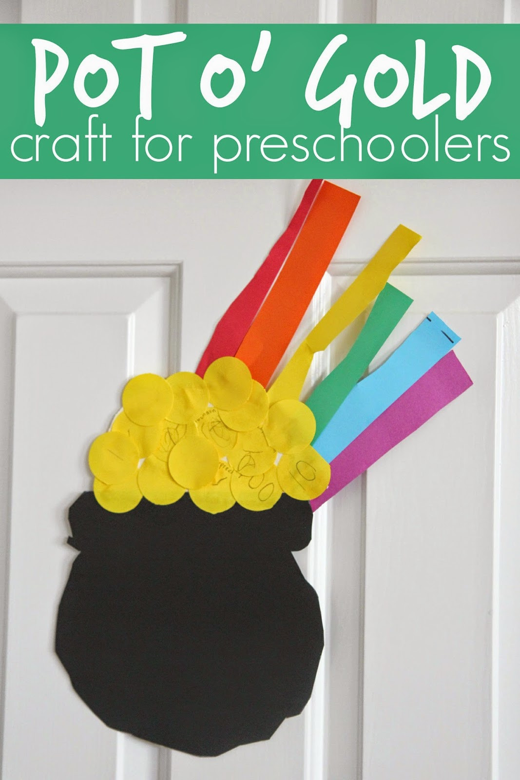 March Craft Ideas For Preschool
 Toddler Approved Easy Preschool Cutting Craft Pot o Gold