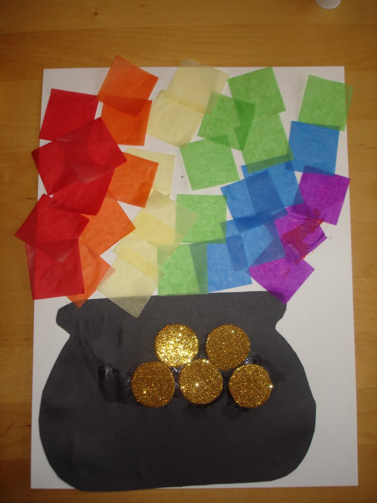 March Craft Ideas For Preschool
 Preschool Crafts for Kids St Patrick s Day Tissue