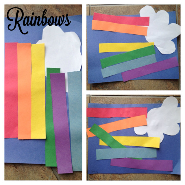 March Craft Ideas For Preschool
 Toddler Rainbow Craft for St Patricks Day