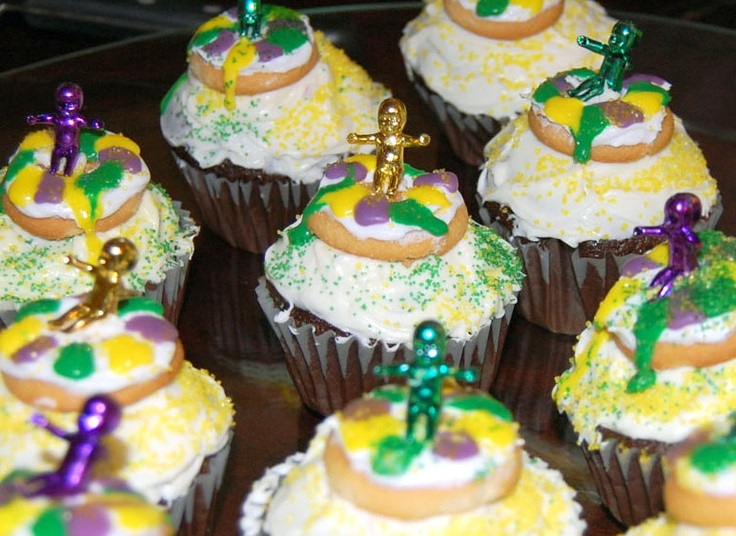 Mardi Gras Cake Recipe
 Mardi Gras King Cake Cupcakes Recipe — Dishmaps