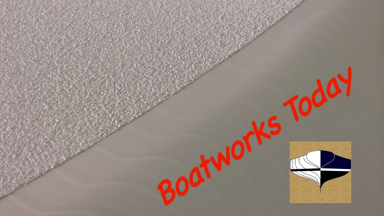 Marine Non Skid Deck Paint
 Applying Awlgrip Nonskid Using Soft Sand Rubber