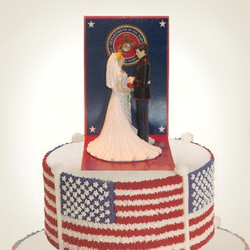 Marine Wedding Cakes
 72 best images about semper fI Do on Pinterest