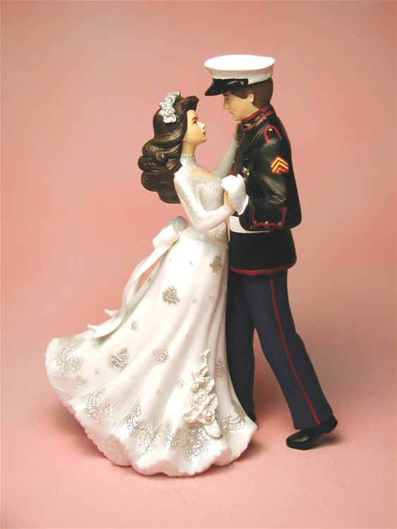Marine Wedding Cakes
 Marine Corps Wedding Cake Toppers Wedding and Bridal