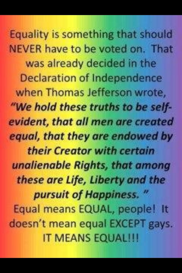 Marriage Equality Quotes
 17 Best images about "Equal Rights" Poster s & Quotes on