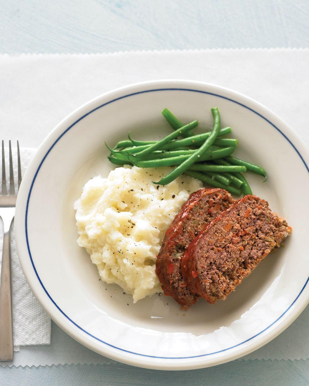 Martha Stewart Mashed Potatoes
 Meatloaf and Buttermilk Mashed Potatoes