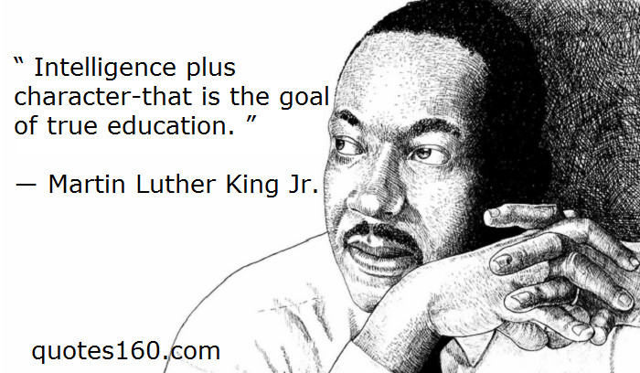 Martin Luther King Jr Quotes Education
 Martin Luther King Education Quotes Inspirational QuotesGram