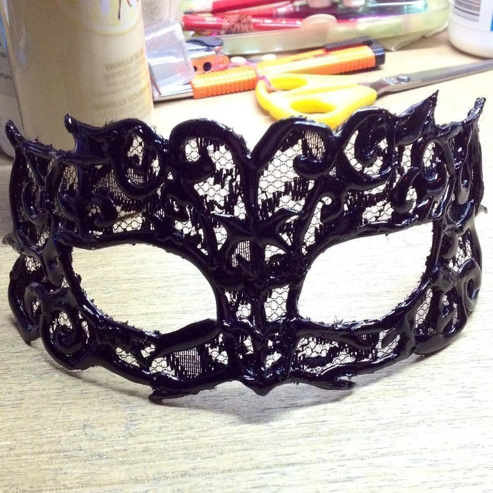 Masquerade Mask DIY
 Diy Lace Masquerade Mask Using Hot Glue · How To Make A