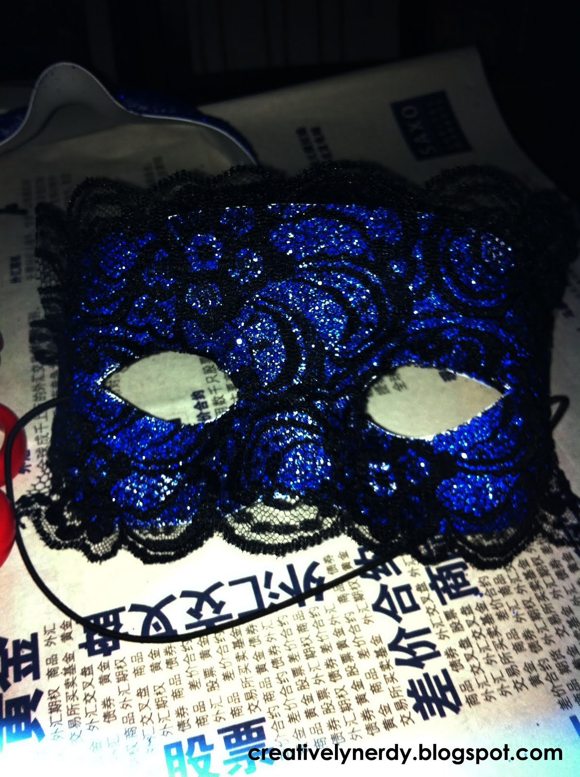 Masquerade Mask DIY
 Chiohui ArtBlog DIY masquerade Mask