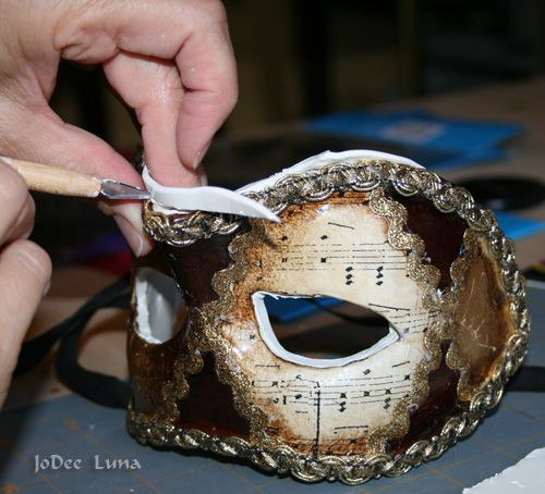 Masquerade Mask DIY
 How to Make a Masquerade Mask Part I art