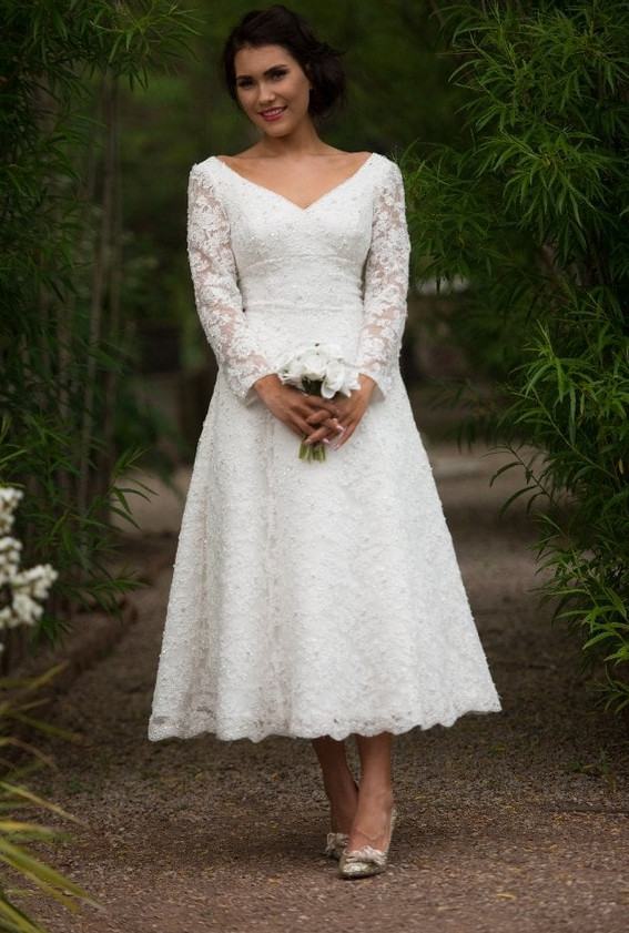 Mature Wedding Gowns
 Six Stylish Short Wedding Gowns for Mature Brides