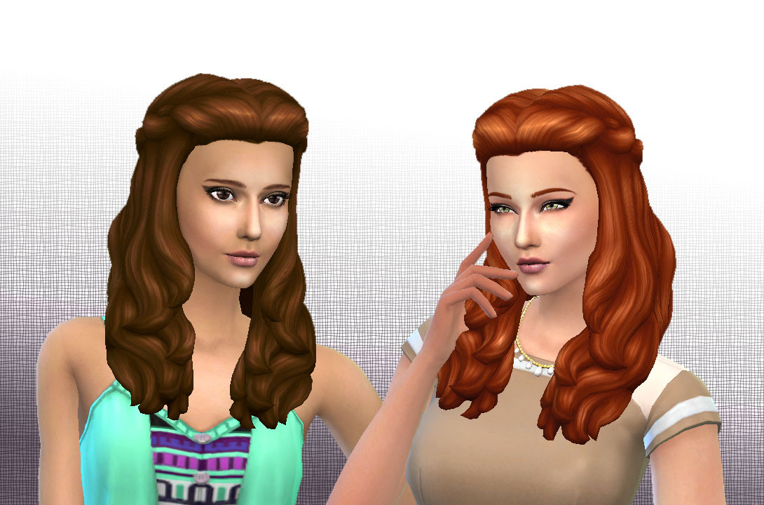 Maxis Match Child Hair
 My Sims 4 Blog Enchanting Hair for Females by Kiara24