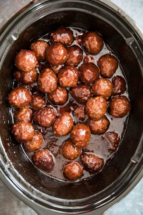 Meatballs With Grape Jelly And Bbq Sauce
 Crockpot BBQ Grape Jelly Meatballs Taste and Tell