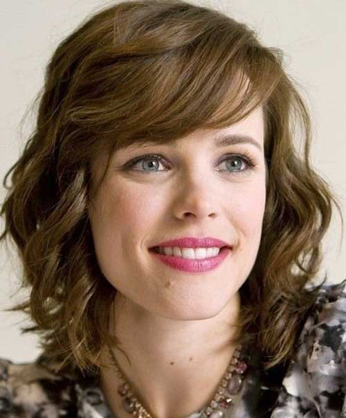 Medium Curly Hairstyles With Bangs
 Short Medium Curly Hairstyles