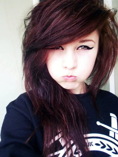 Medium Emo Hairstyles
 69 Emo Hairstyles for Girls I bet you haven t seen before