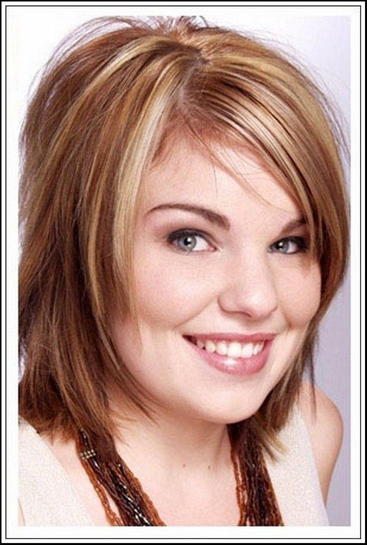 Medium Haircuts For Chubby Face
 Short Hairstyles For Fat Faces And Double Chins 15