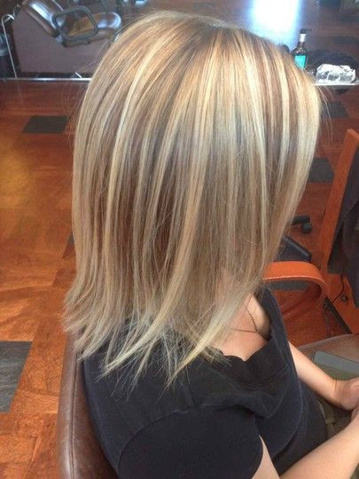 Medium Length Hairstyles With Highlights And Lowlights
 Balayage highlights and lowlights Dimensional color