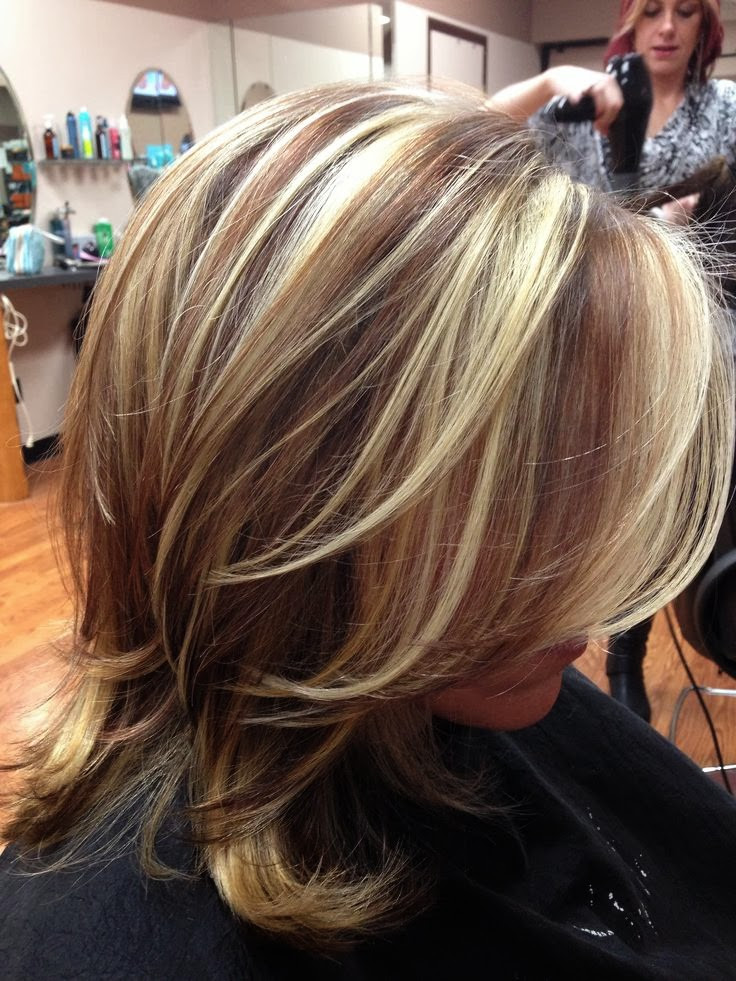 Medium Length Hairstyles With Highlights And Lowlights
 Love Thy Stylist Splashlights New Color Trend