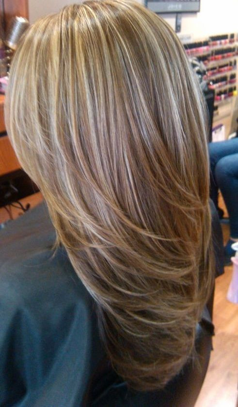 Medium Length Hairstyles With Highlights And Lowlights
 Champagne style Highlights And Lowlights Lynne