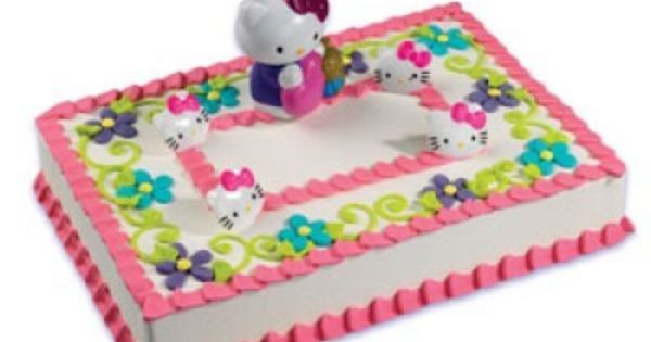 Meijer Birthday Cakes
 Meijer Sheet Cake Hello Kitty Party Pinterest
