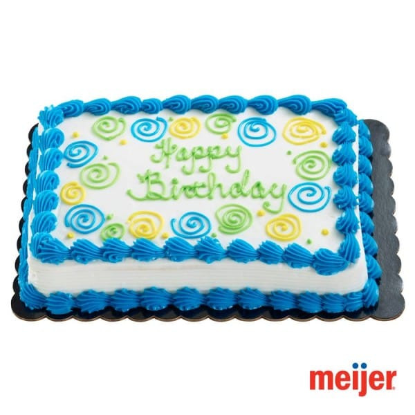 Meijer Birthday Cakes
 Mom Finds Out Disabled Employee Wrote Her Cake Then