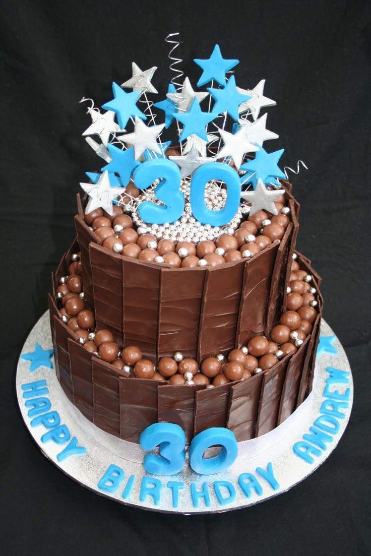 Men Birthday Cakes
 30th birthday cakes